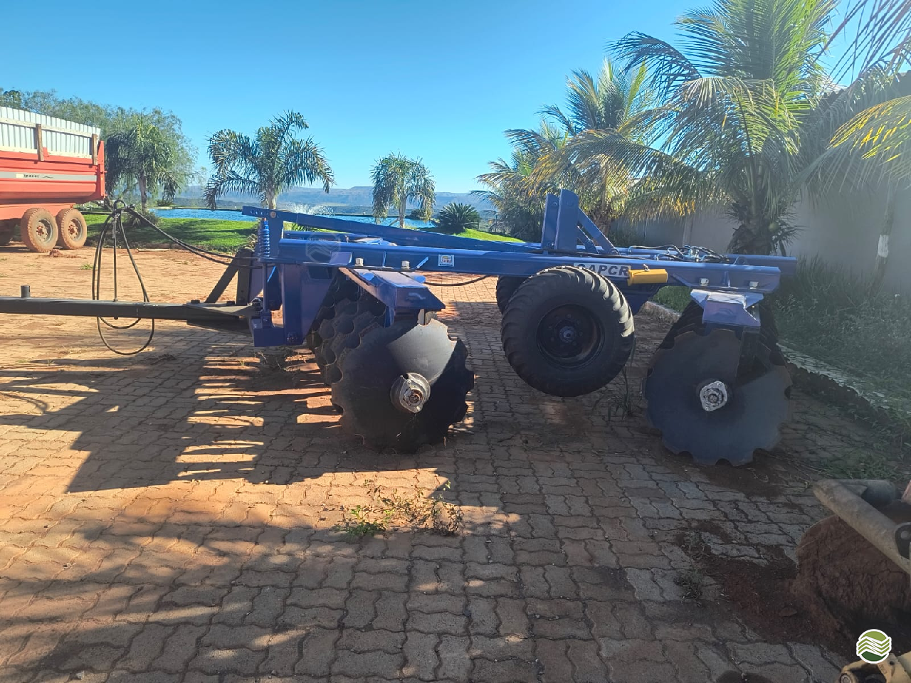 IMPLEMENTOS AGRICOLAS GRADE ARADORA ARADORA 18 DISCOS Dimaq - GO CRISTALINA GOIAS GO